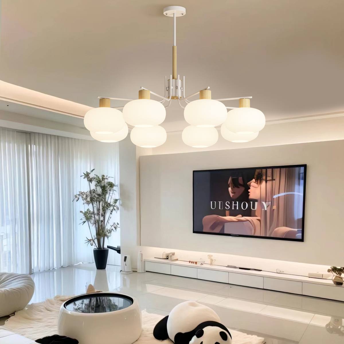 Pastoral American Retro Flower Chandelier | Desfino