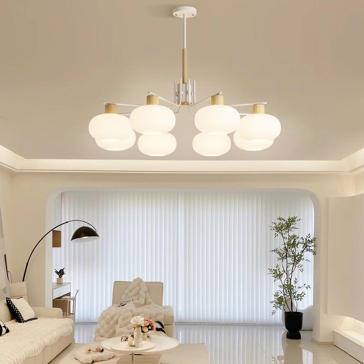 Pastoral American Retro Flower Chandelier | Desfino