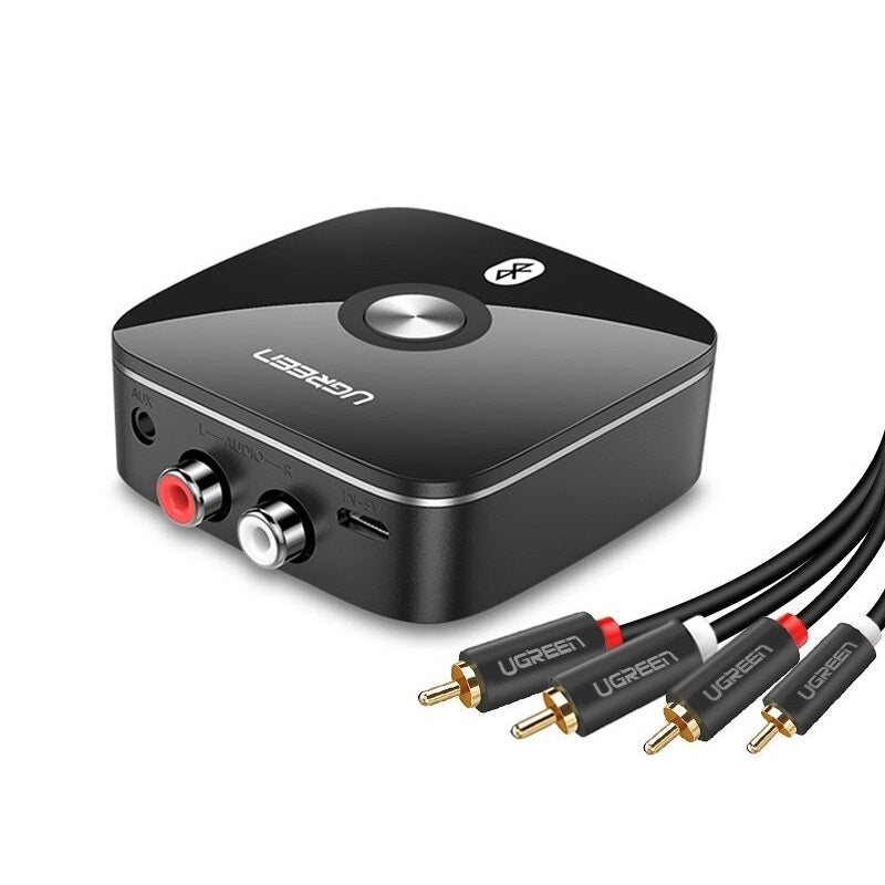 Receptor wireless Bluetooth 5.0 aptX cu latență redusă — Pentru jocuri și home theater - Desfino