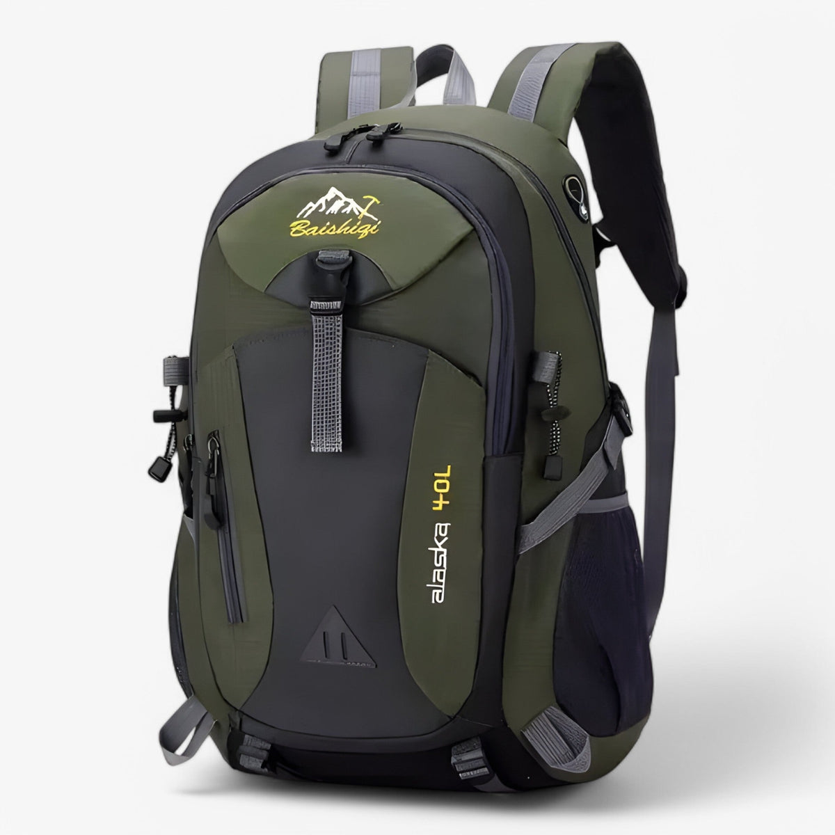 Wanderrucksack mit hoher Belastbarkeit — Wasserdichte Außenhülle, ergonomische Passform