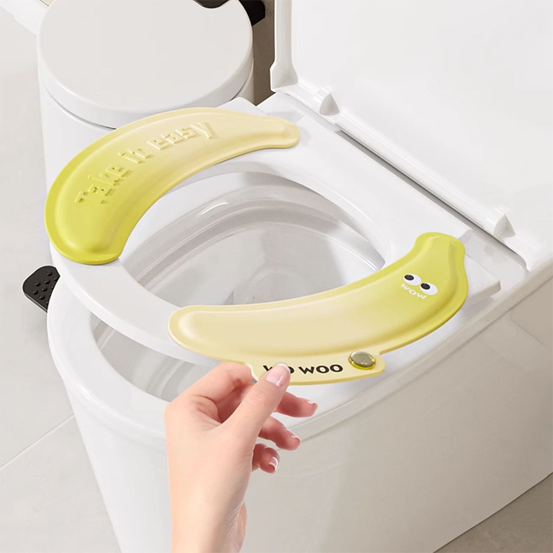 LumiScent Toilet Seat Cover — Waterproof EVA, Adjustable Fit, Handle - Desfino