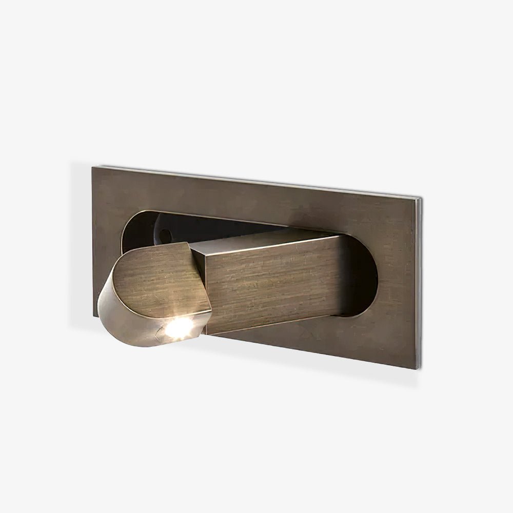 Regulowana lampka do czytania przy łóżku Aeris — elegancki design - Desfino