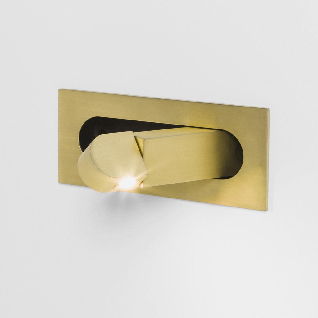 Regulowana lampka do czytania przy łóżku Aeris — elegancki design - Desfino