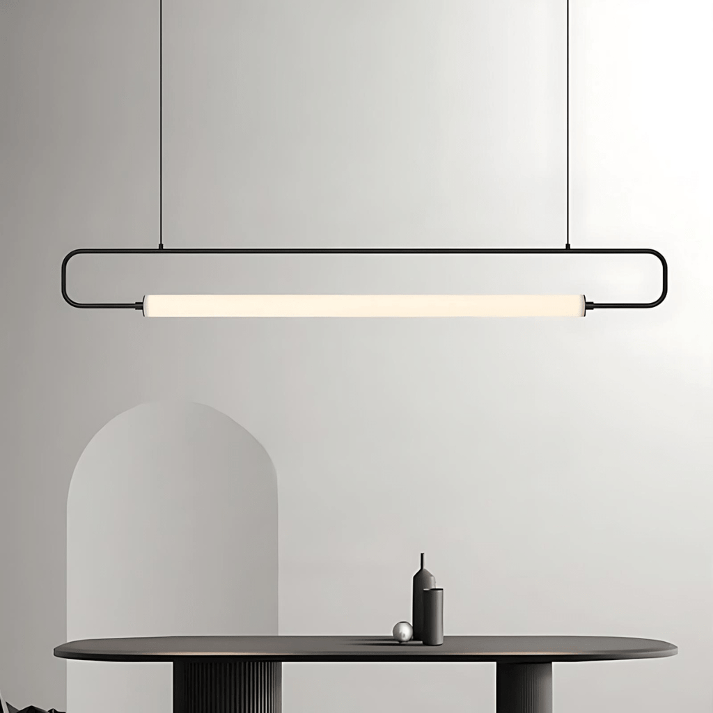 Suspension Lunara — Ampoule LED incluse, abat-jour en métal peint - Desfino