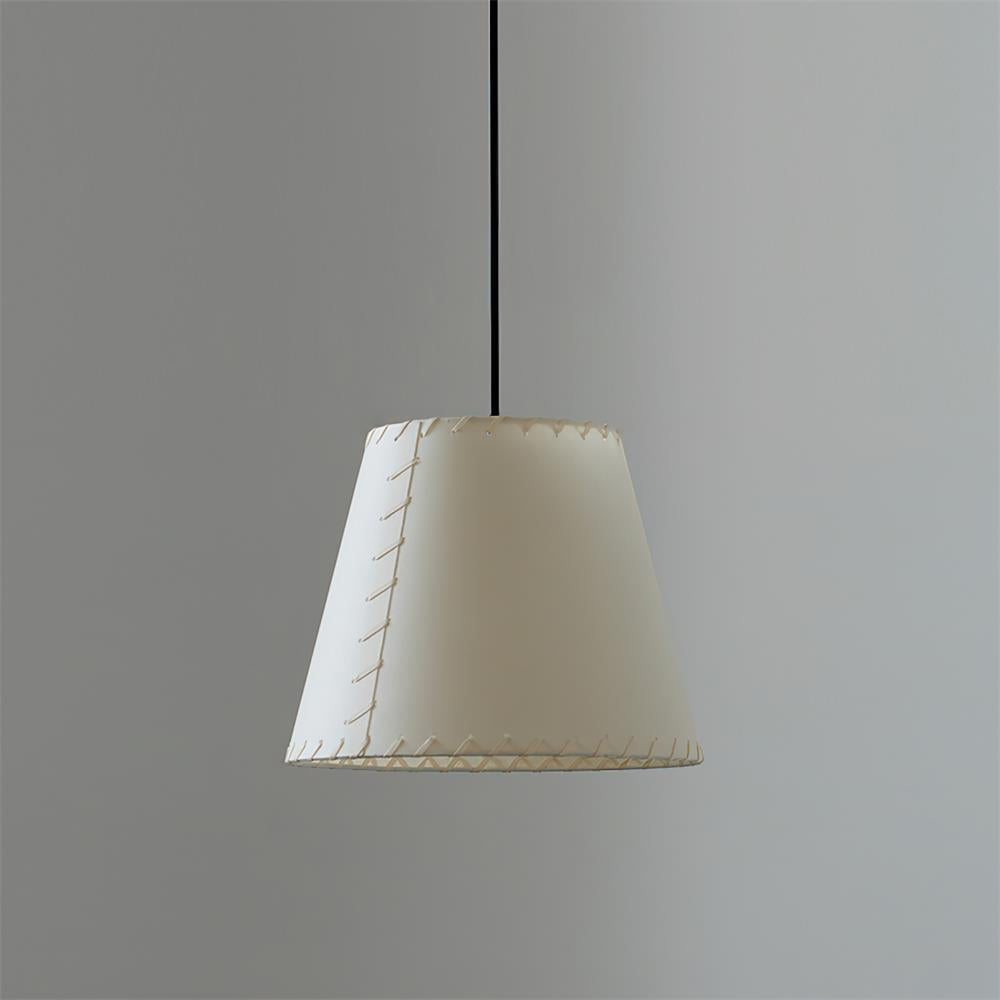 Hemline Pendant Lamp — Stitched Edge Shade