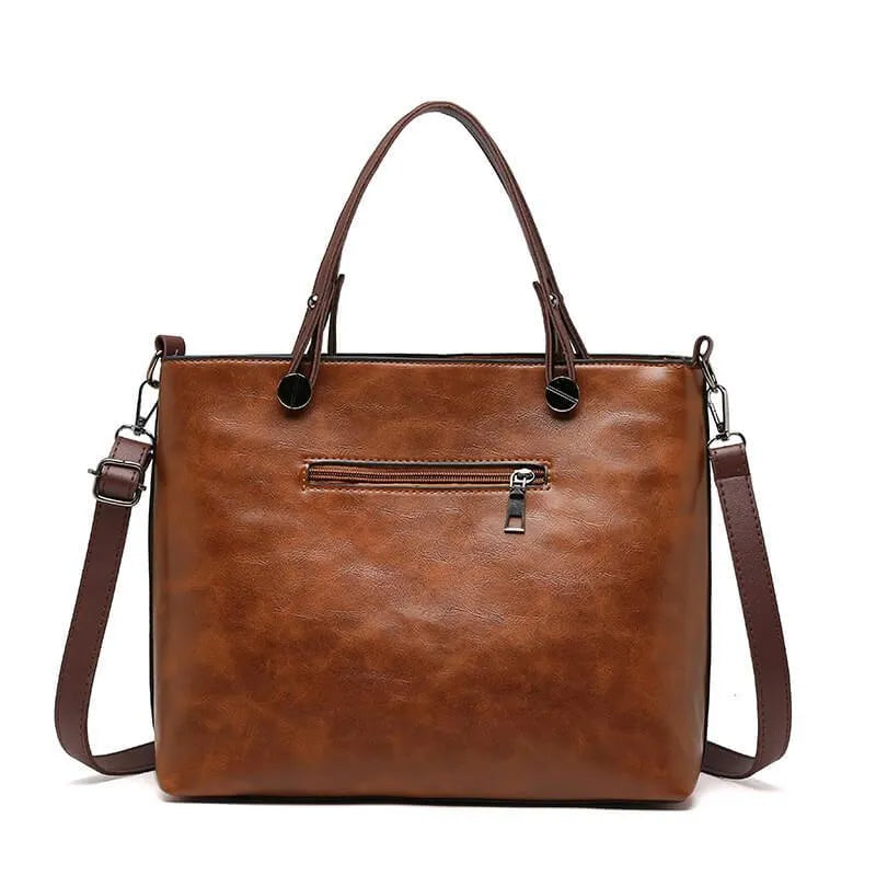 NordVine Handmade Vintage Shoulder Bag — Nordic Leather - Desfino