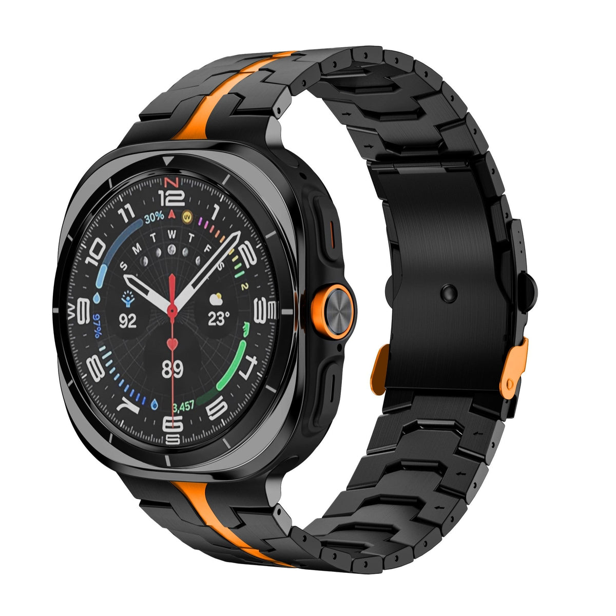 Kelvon Adjustable Titanium Band for Samsung Watch Ultra — 140–230 mm - Desfino