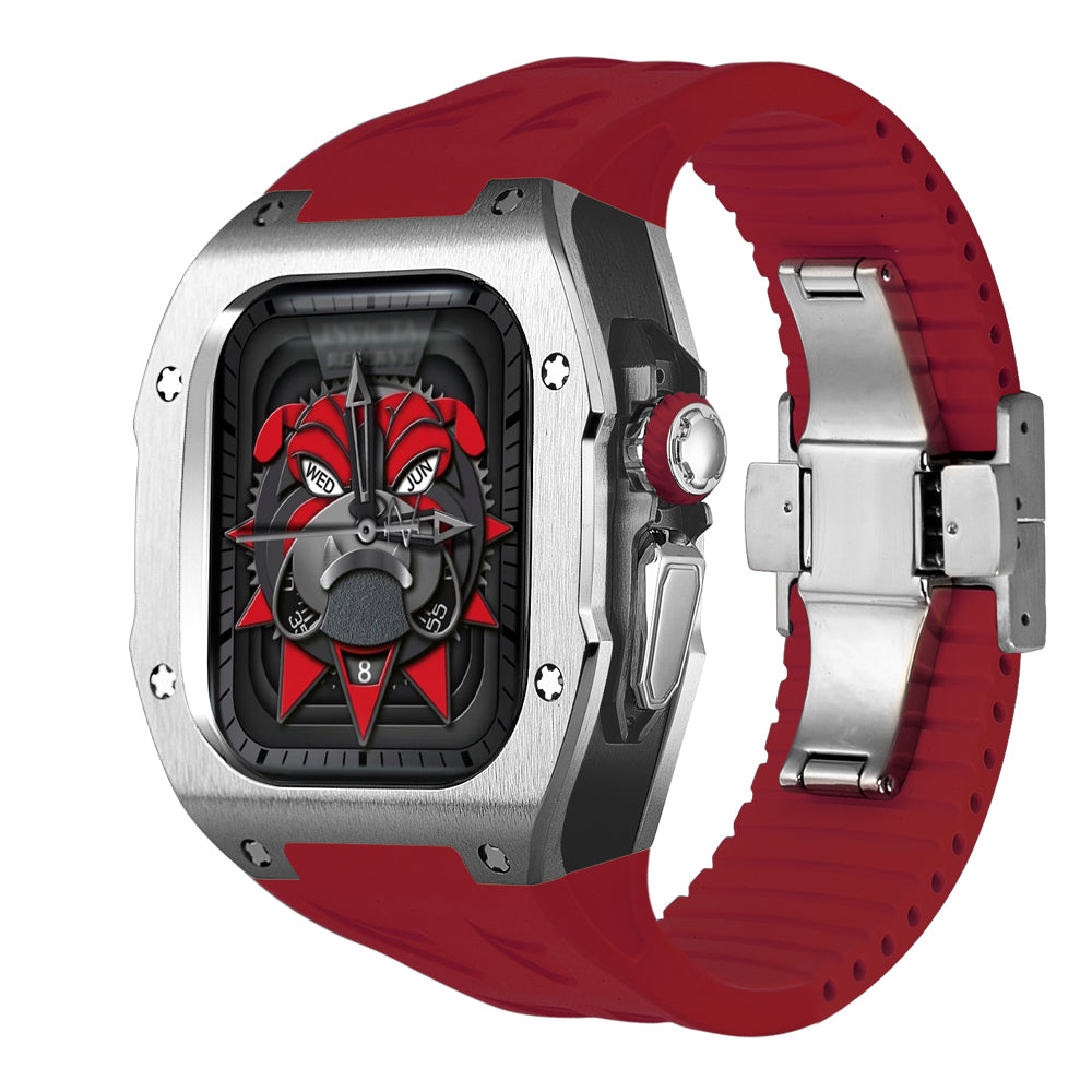 AeroNova AW Ultra Titanium Case & Fluororubber Band — Cut-to-Fit - Desfino