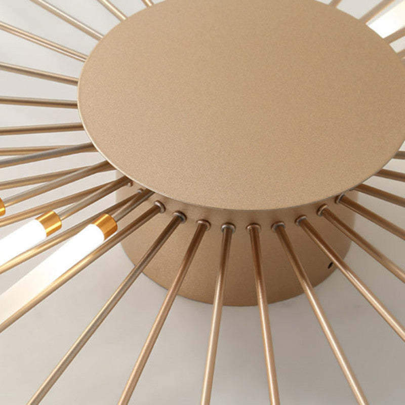 Nowoczesna lampa sufitowa LED Asterra — wbudowane oświetlenie, minimalistyczny styl - Desfino