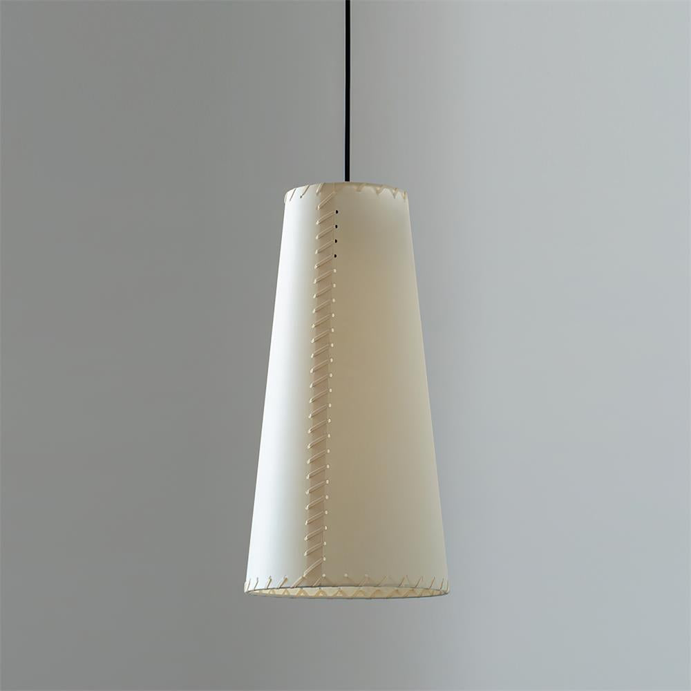 Hemline Pendant Lamp — Stitched Edge Shade