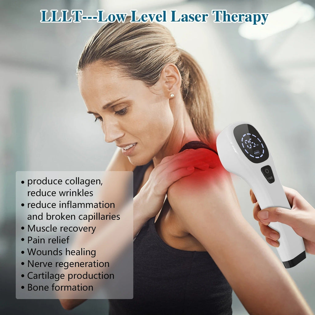 NovaVita Red Light Therapy Pro 808/650nm Plus System Device - Desfino