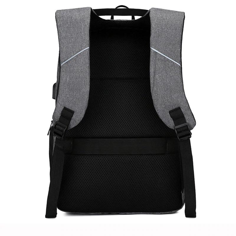 Ventureo 15,6-Zoll-Laptoprucksack — Wasserdicht, USB-Ladegerät, reflektierende Details - Desfino