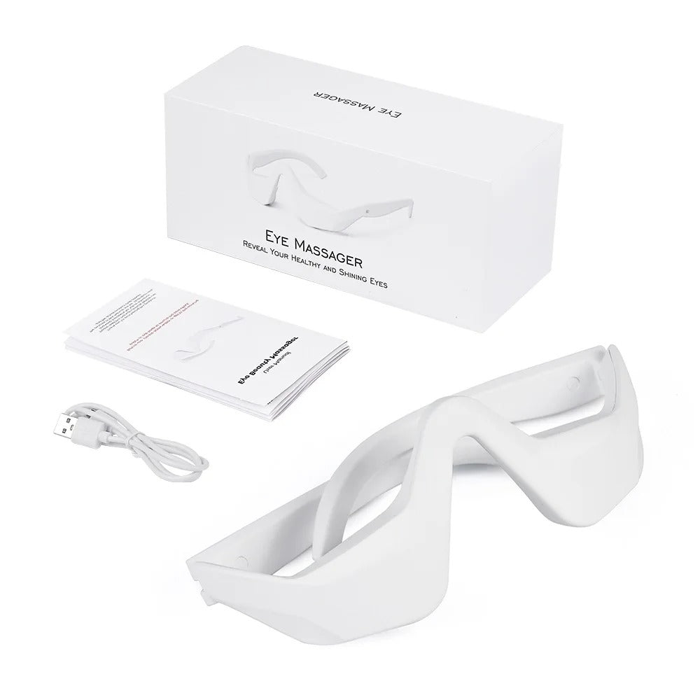 Lumara oogmassageapparaat — roodlicht- en EMS-microcurrenttherapie - Desfino