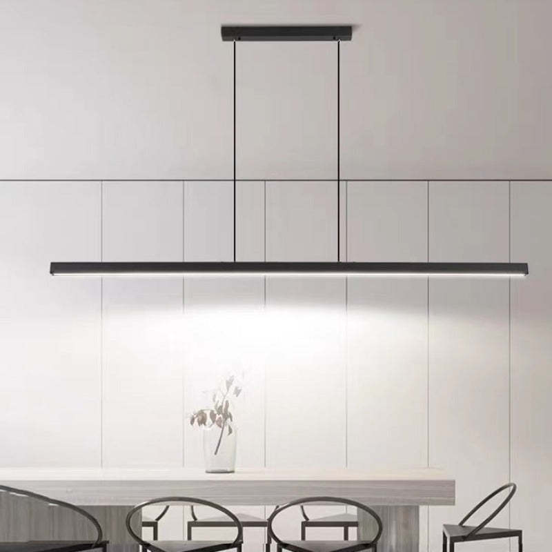 NovaLux Modern Hanging Chandelier — Metal and Acrylic - Desfino