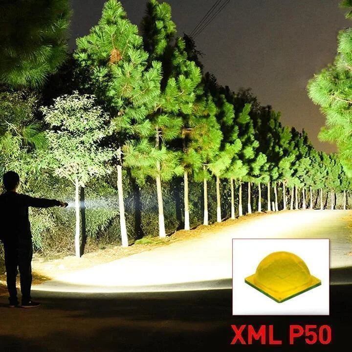 VoltRidge Pro Max XHP50.2 LED-lommelykt — 90,000 lumen - Desfino