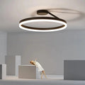 Zlaté stropní LED svítidlo AureliaGlow — moderní elegantní design | Desfino