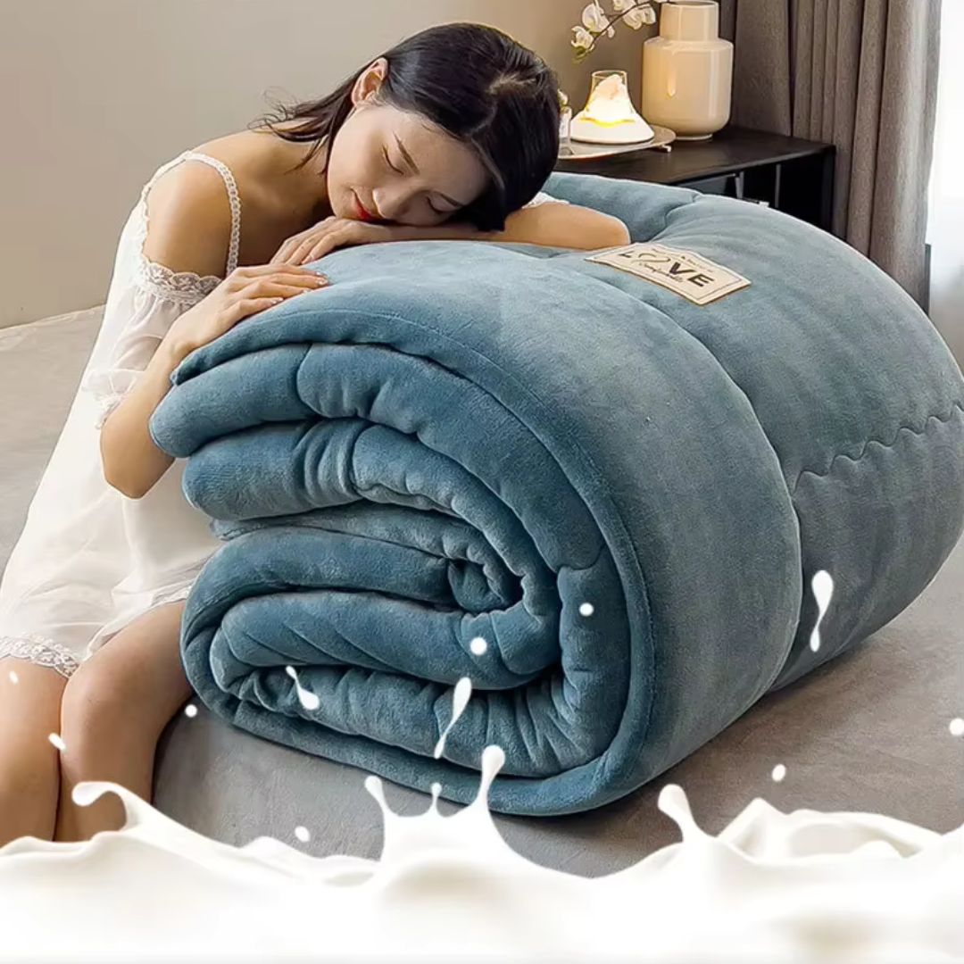 Double Layer Breathable Flannel Fleece Blanket — Extra Large