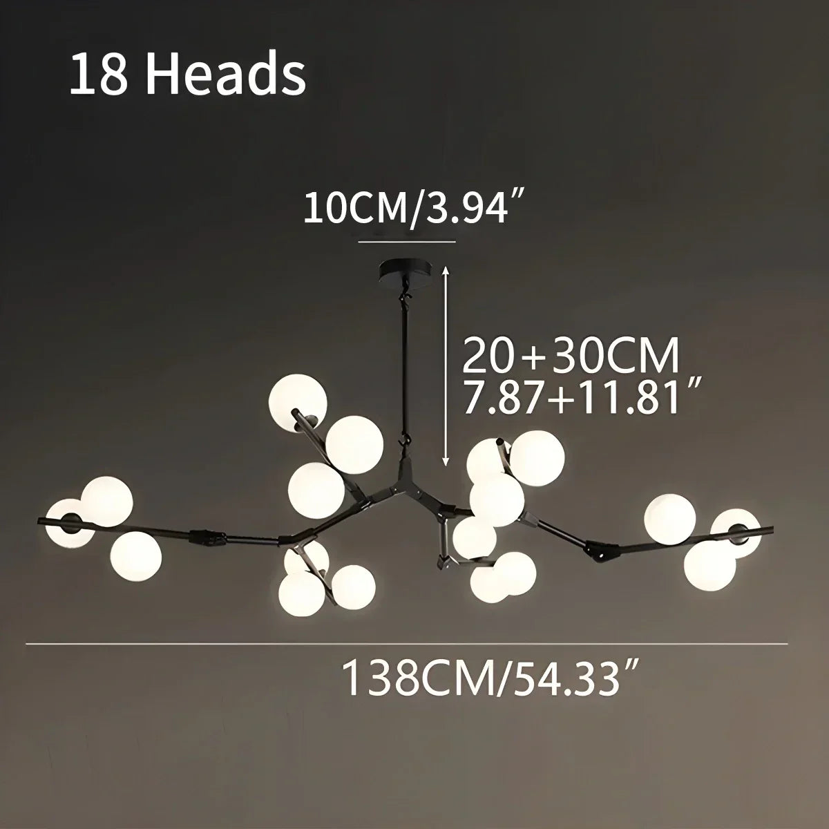 Nordic Magic Bean Chandelier for Dining Area | Desfino