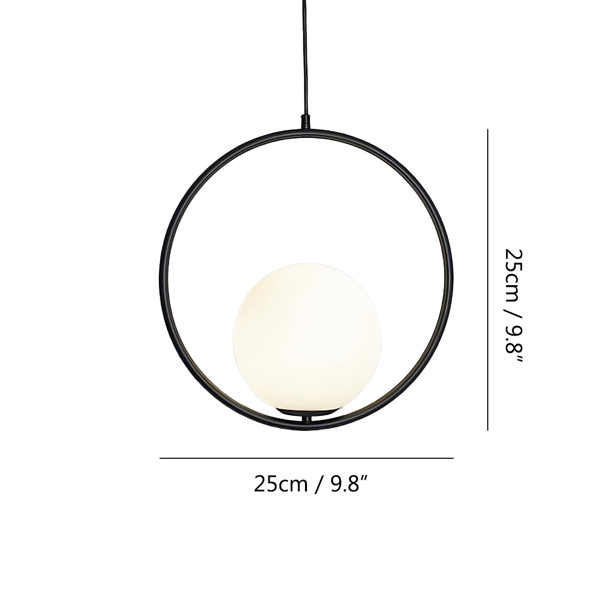 Mila Pendant Light Minimalist Lighting Fixture | Desfino