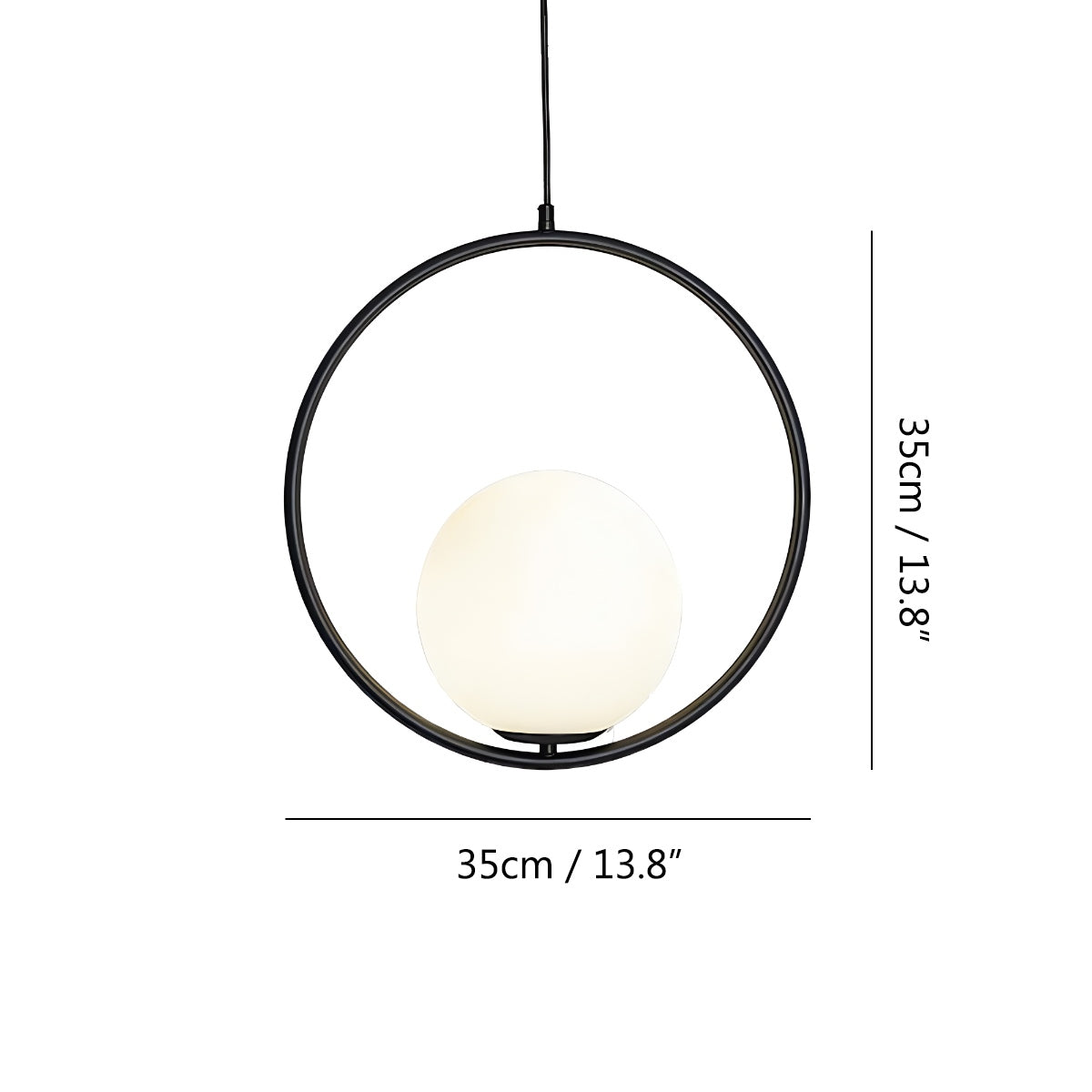 Mila Pendant Light Minimalist Lighting Fixture | Desfino
