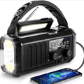 Radio de emergencia NOAA 6 en 1 SolioGuard — Powerbank solar con carga manual - Desfino