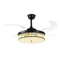 Remote Hugger Ceiling Fan Light | Desfino