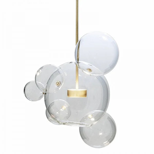 Suspension sphérique OrbisGlow — LED chaleureuse, design moderne, 10 W - Desfino