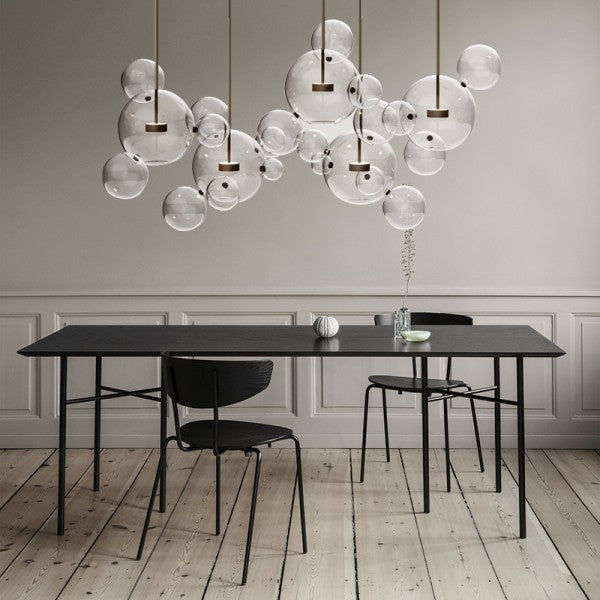 Suspension sphérique OrbisGlow — LED chaleureuse, design moderne, 10 W - Desfino