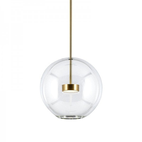 Suspension sphérique OrbisGlow — LED chaleureuse, design moderne, 10 W - Desfino