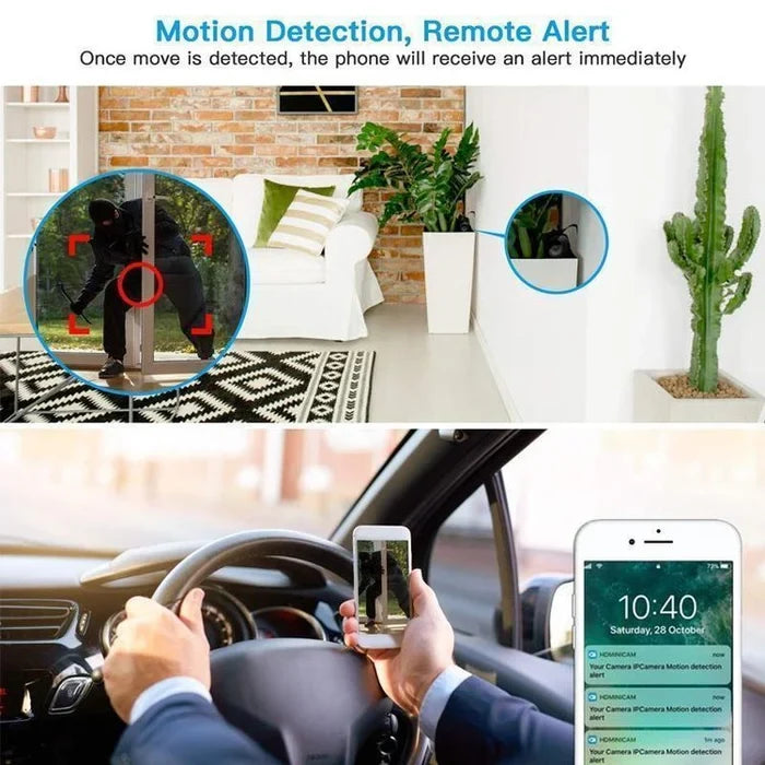Nextri mini magnetisk trådløst kamera — 1080P HD-fjernvisning via WiFi - Desfino