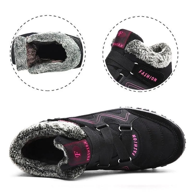 ユニセックス 防水ウィンターブーツ — 保温仕様、滑り止めソール - Desfino