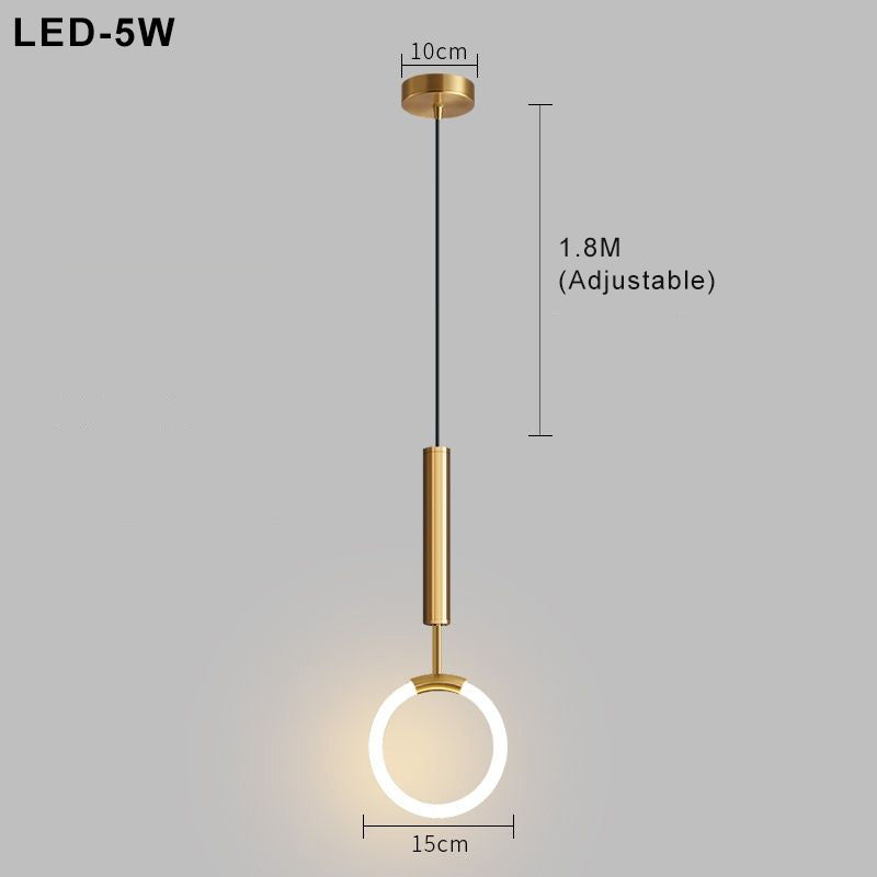 Lumiara nordisk LED-pendellampa — varm, minimalistisk belysning - Desfino