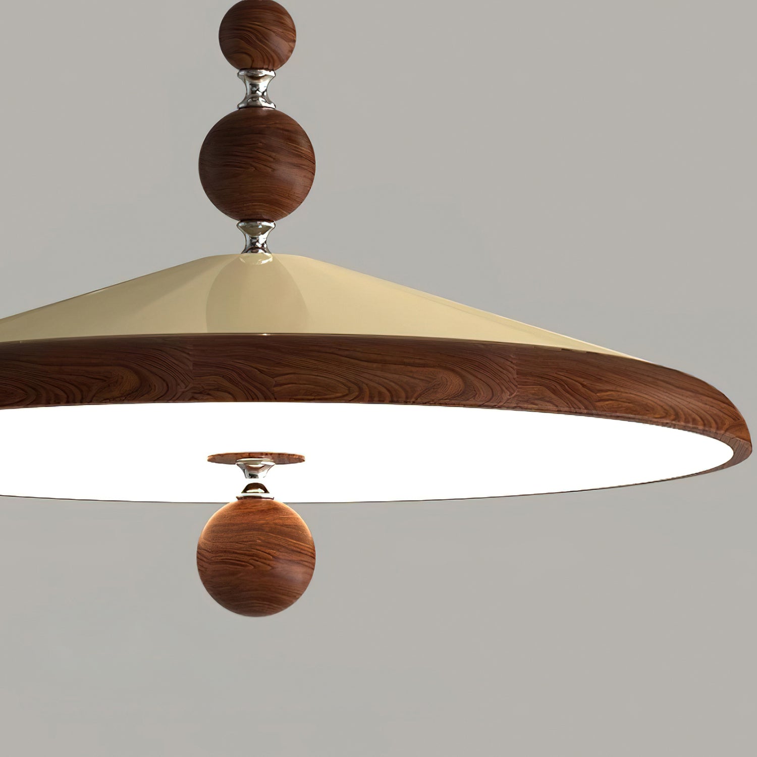 Pendelleuchte mit schwenkbarem Arm – warmes, diffuses Licht, verstellbare Position