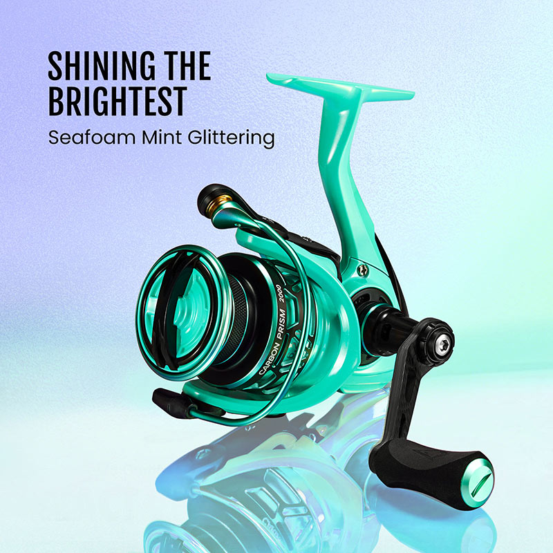 Piscifun Carbon Prism 2000 Carrete de spinning ultraligero - Desfino