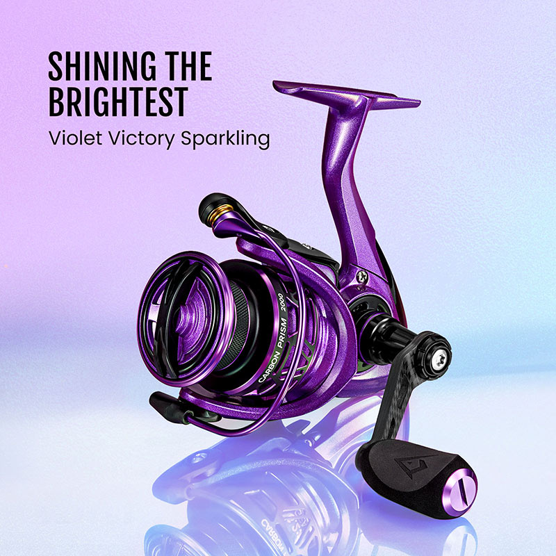 Piscifun Carbon Prism 2000 Carrete de spinning ultraligero - Desfino