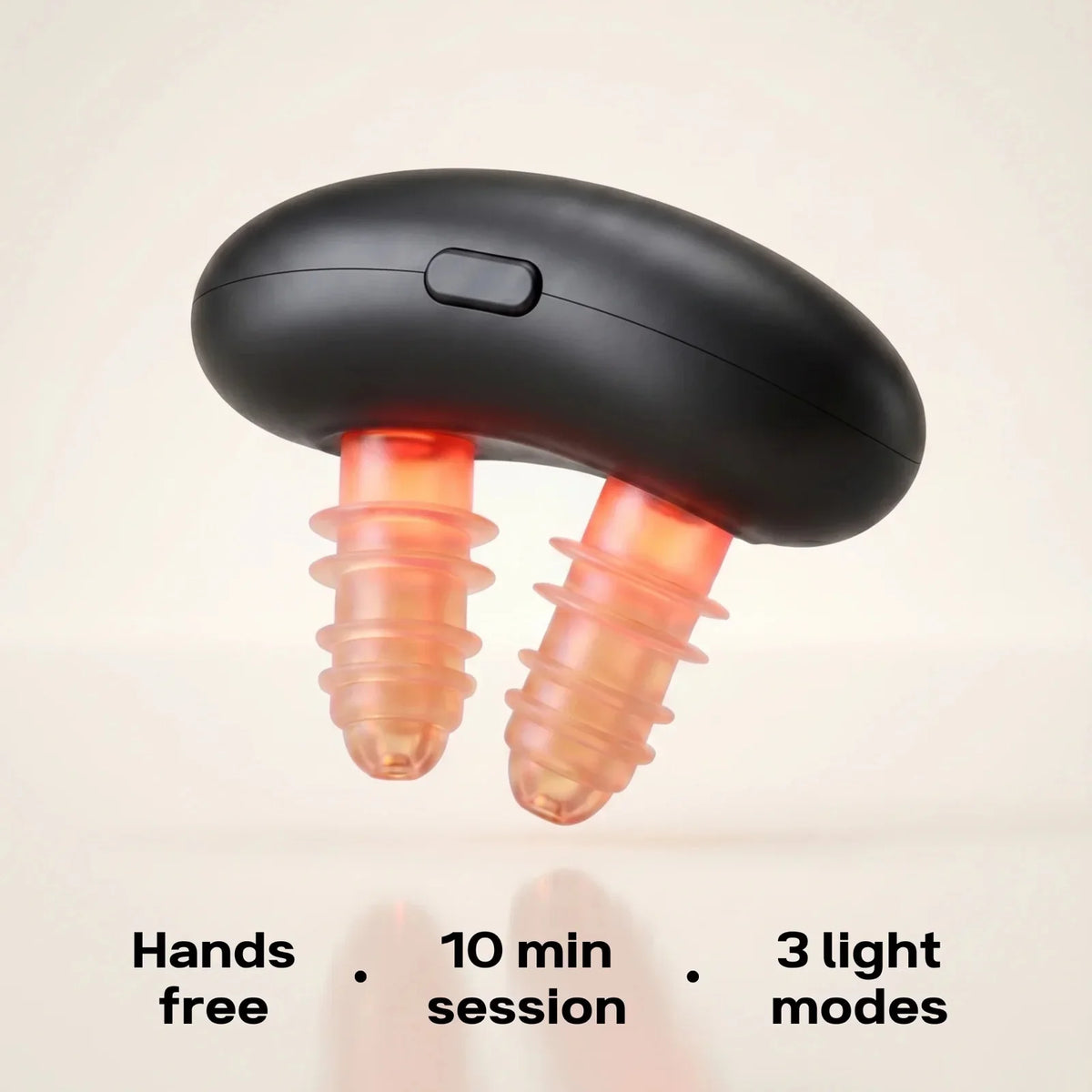 جهاز NasoGlow 650 للأنف بالضوء الأحمر — علاج لمدة 10 دقائق دون لمس
