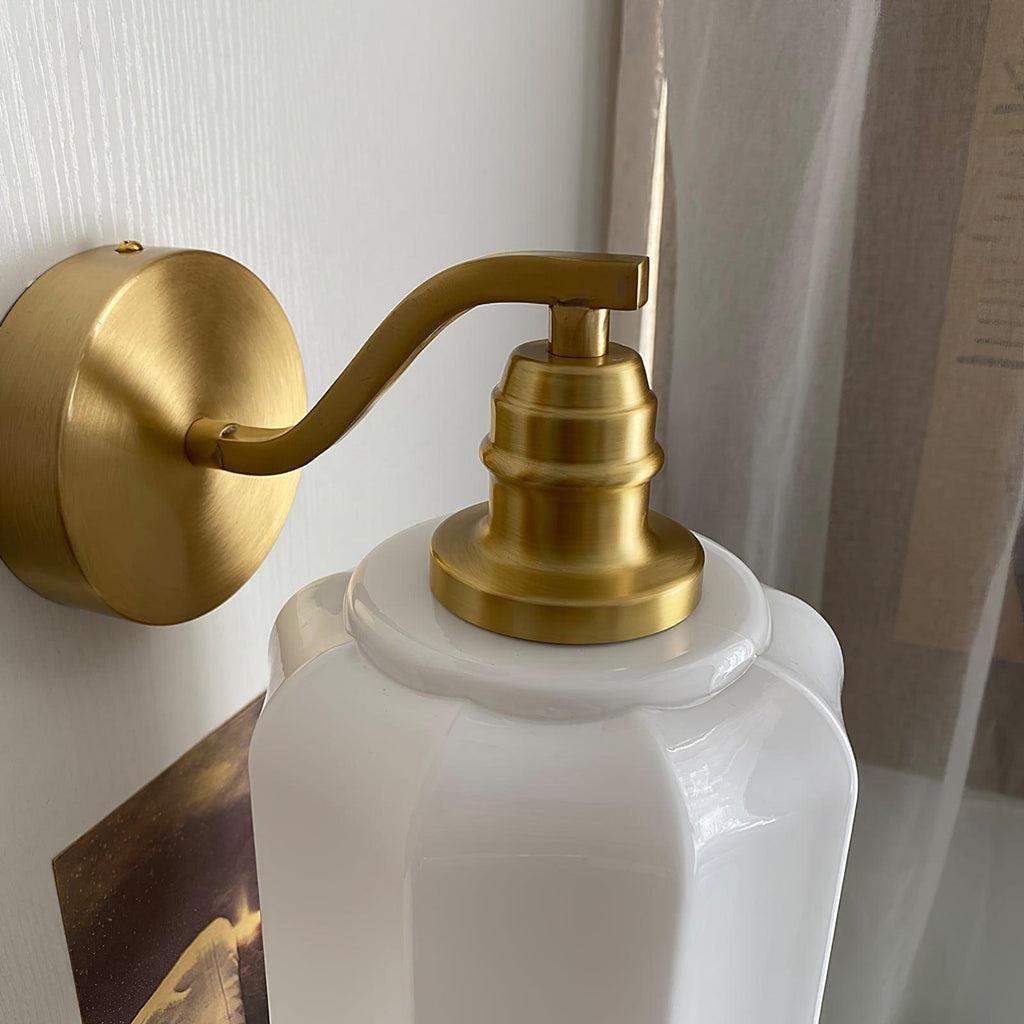 Henry Wall Lamp — 15x25cm Damp Rated Compact Light