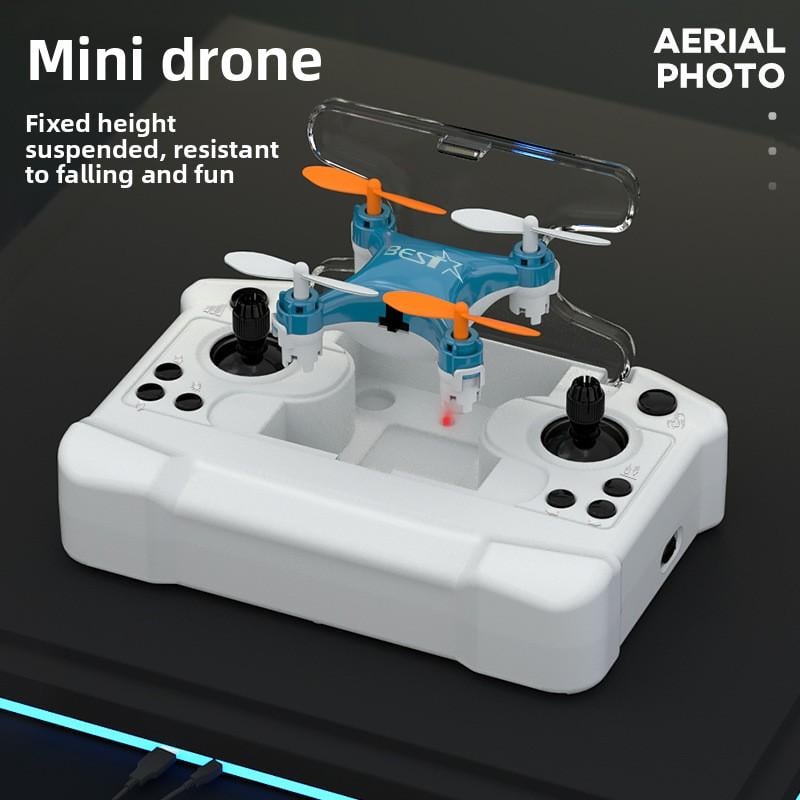 Mini drone acrobatico RC - Mantenimento automatico della quota, capriole a 360°, decollo con un tocco - Desfino
