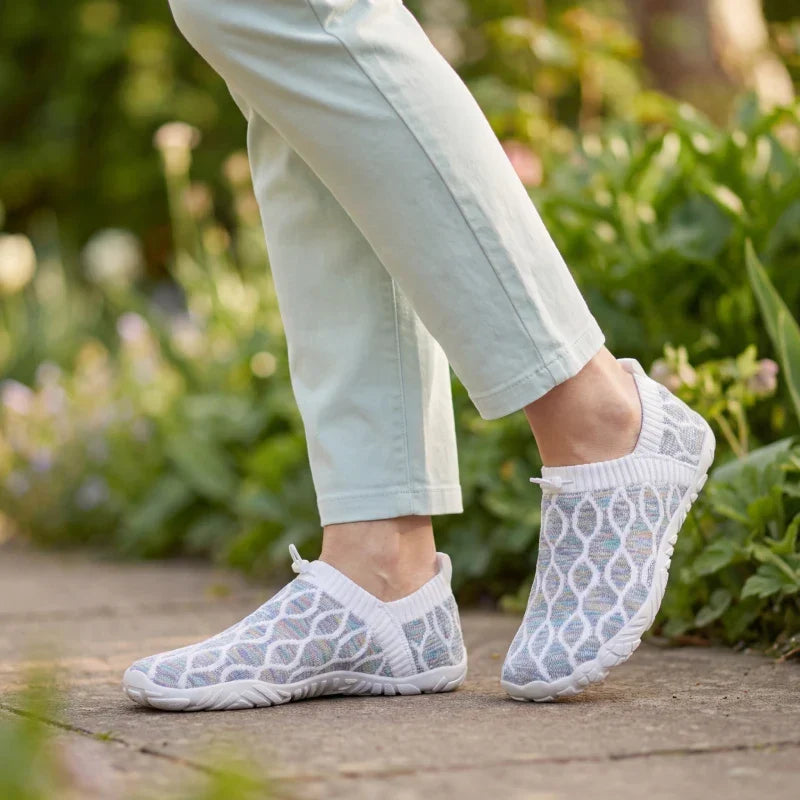 Strick-Slipper – Breite Zehenbox, Barfuß-inspirierter Komfort