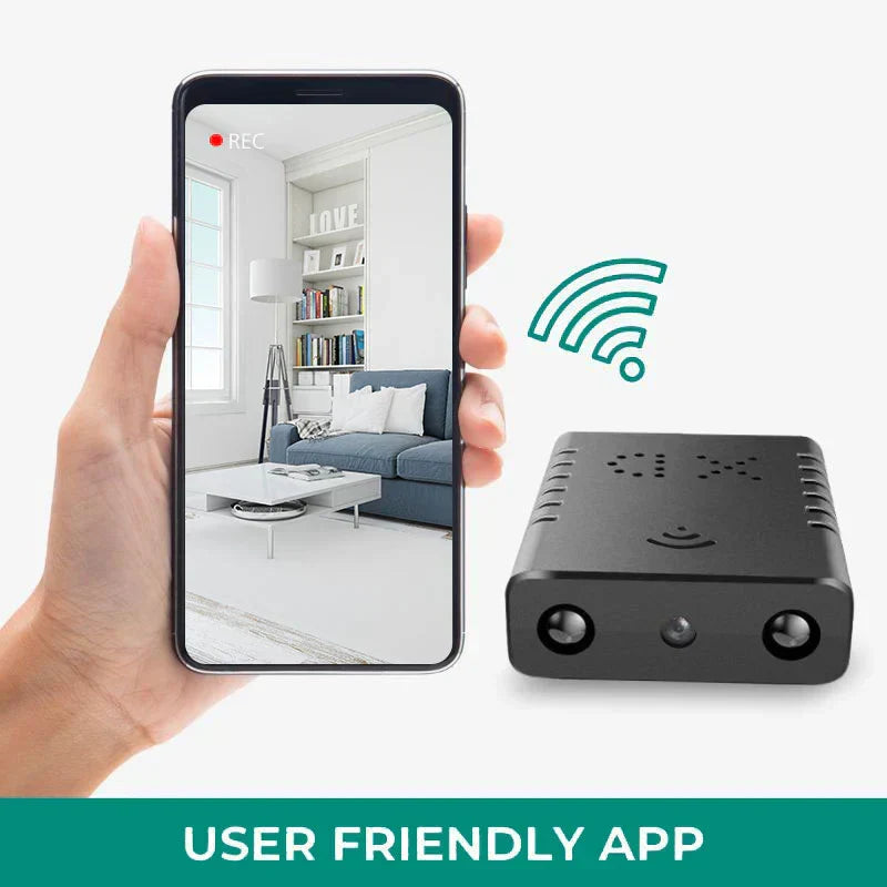 מצלמת WiFi HD כיס AeroLite — וידאו 1080p, שמע ושליטה באמצעות אפליקציה