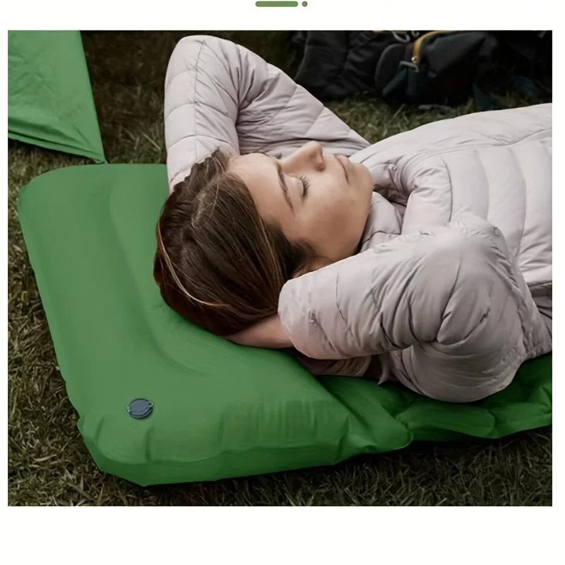 SummitSleep přenosná nafukovací matrace na kempování — nafukovací postel - Desfino