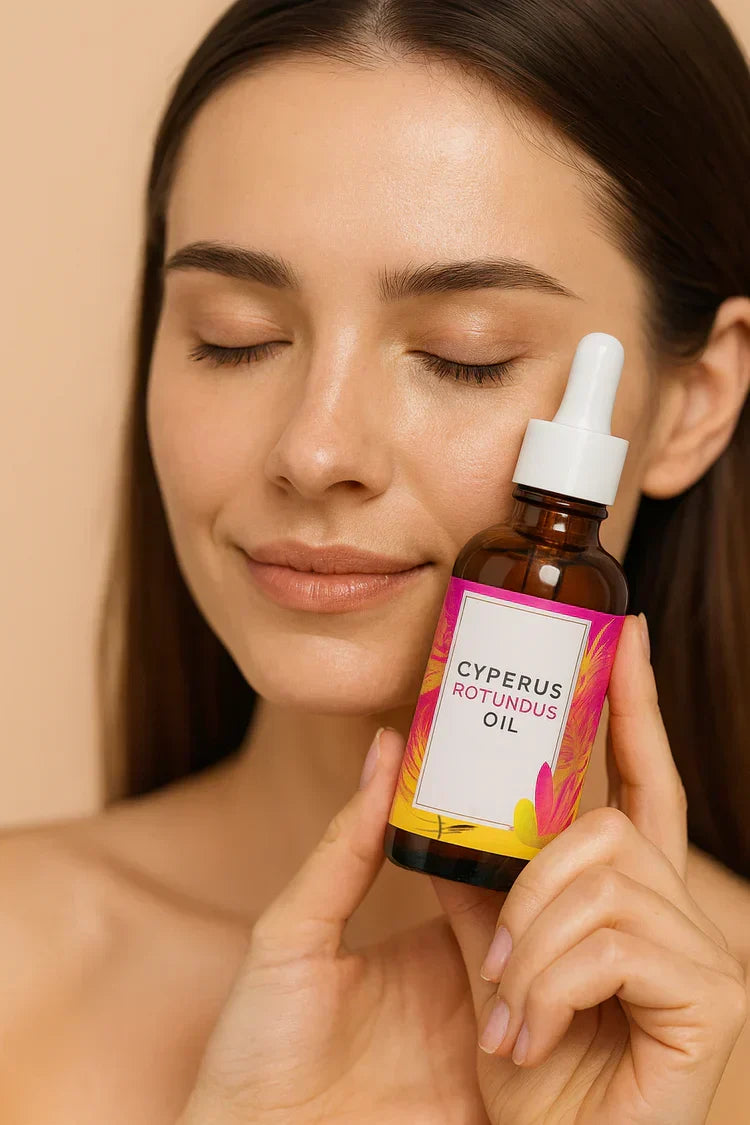 Βοτανικό έλαιο Cyperus Rotundus — 100% καθαρή σύνθεση περιποίησης δέρματος | Desfino