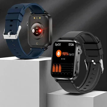 GlucoSense Pro Smartwatch zur Blutzuckermessung — 650-nm-Laser, nicht-invasiv - Desfino