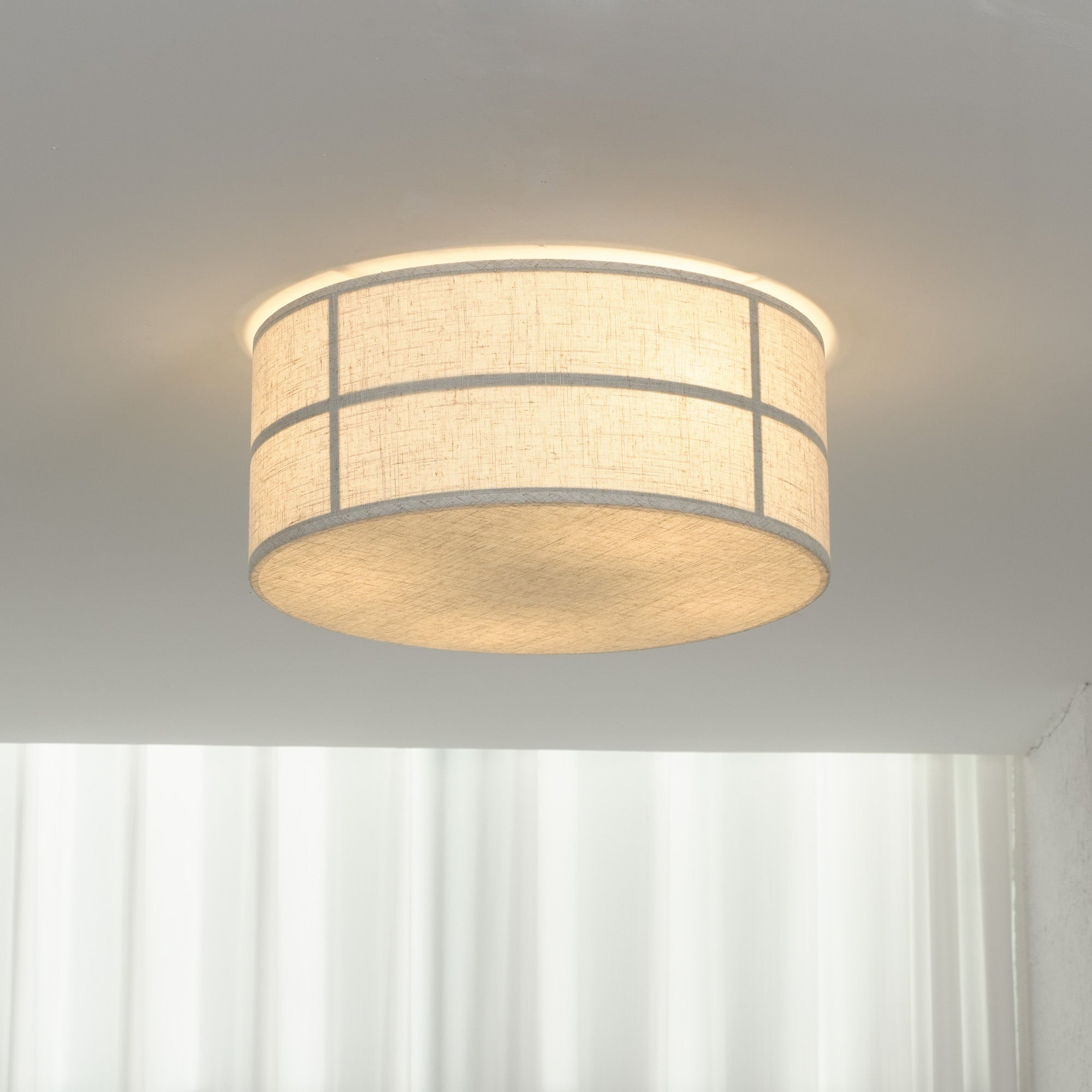 Deckenleuchte Hashira – indirektes Design für flächenbündige Montage