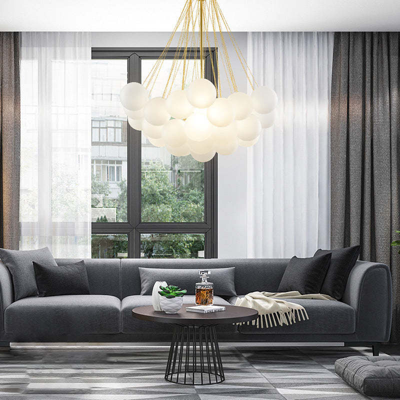 Lumisora Pendant Light — Contemporary Glass and Metal Design - Desfino