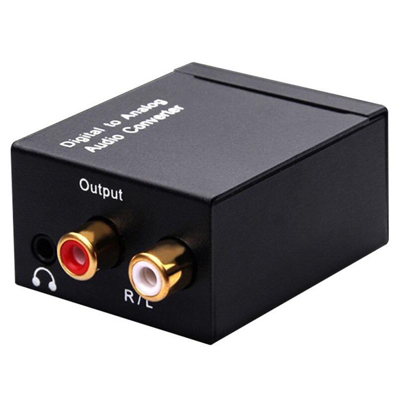 Voltix tragbarer analog-digitaler 3,5-mm-Koaxial-Audiokonverter - Desfino