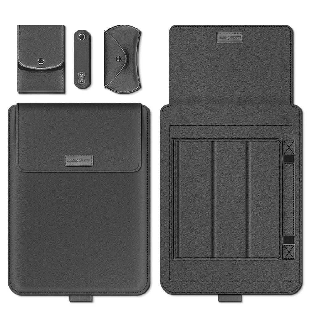 Θήκη laptop Kirev 4-σε-1 — Βάση, αποθηκευτικός χώρος και mouse pad - Desfino