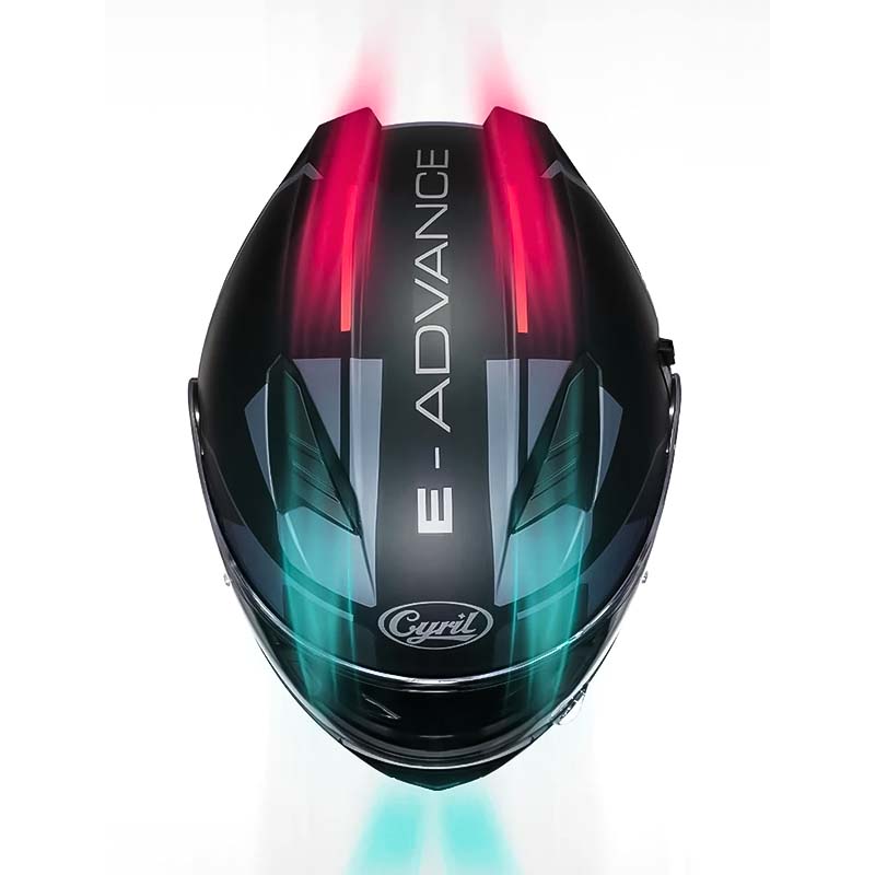 Casque de moto modulable — DOT & ECE, double visière, doublure lavable - Desfino