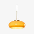 Havelo N51 Round Glass Pendant Light — Balanced Bauhaus Shade