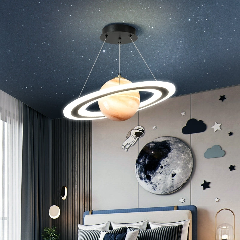 Candeeiro suspenso Orion Orbit — efeito de luz galáctica regulável | Desfino